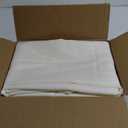 Fitable Ivory Tablecloths for 6-8 Foot Tables, 6 Pack - 70 x 120 Inches - Reusable and Washable Table Clothes, Polyester Fabric Table Covers for Wedding, Party, Banquet