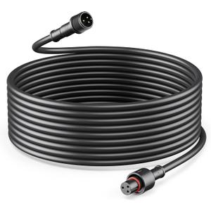 16Ft Extension Cable for Govee Outdoor Strip Lights, Neon Rope Lights, Garden Light, 3-Pin Extension Cord Compatible with Govee H6176 H6173 H6175, H61A8 H61A9, H7086, H70A3 H70A2 H70A1