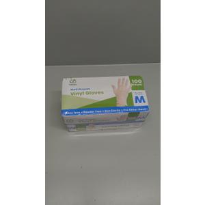 Clear Vinyl Food Safe Disposable Gloves Latex Free Powder Free for Food Prep Handling Cooking Cleaning 