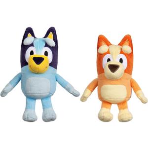 Bluey & Bingo Small Plush Bundle  2 Pack Soft Stuffed Animals for Kids, Perfect Size for Little Hands, Cuddly Travel Toys, Embroidered Faces, Gift for Toddlers Ages 3+