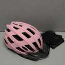 Adult Bike Helmets, Adjustable Mens Womens Bicycle Helmet, Lightweight Road Mountain Cycling Safety Sports Helmets with Detachable Visor (M:54-58cm/21.2''-22.8'', Pink)