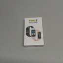 FITVII FINO 2 Slim Fitness Tracker, Smart Watch with Blood Oxygen, Sleep Monitor, 24/7 Heart Rate & Blood Pressure, IP68 Waterproof Health Activity Trackers with Calories Step Counter for Women Men (Black)