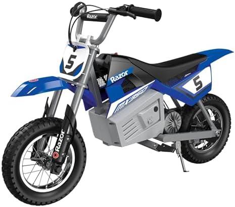Razor MX350 Dirt Rocket Kids Ride On High-Torque 24V Electric Toy Motocross Motorcycle Dirt Bike, Speeds up to 14 MPH