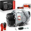 A-Premium Air Conditioner AC Compressor with Clutch Compatible with Dodge Ram 2500 1994-2005 5.9L, Ram 3500 1994-2005 5.9L