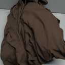 Hearth & Harbor Full Duvet Cover Set - Full Soft Prewashed Chocolate Brown Duvet Cover, 3 Piece Set with Zipper Closure, 1 Duvet Cover 80x90 inches and 2 Pillow Shams