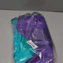 Merchandise Bags 200 Teal & Purple 9"x12" Bags 1.5Mil Thick Glossy With Handles