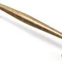 Goo-Ki Vintage Retro Antique Brass Zinc Alloy Cabinet Handles - 5.03''(128mm) Hole Center Affordable Luxury Cabinet Pull Hardware for Bedroom, Kitchen, 6 Pack