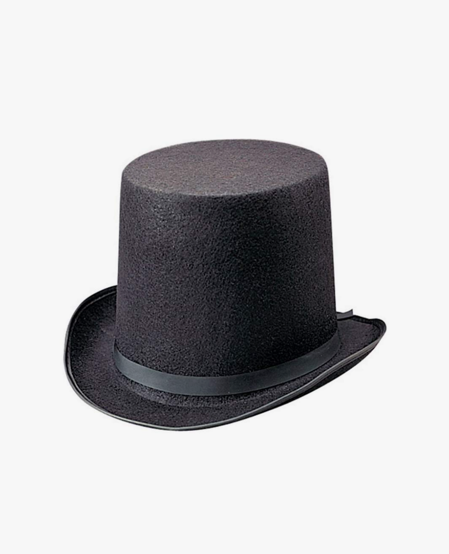 Rhode Island Novelty Deluxe Black Magician Butler Formal Costume Top Hat