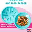 Pod Feeder Dog Enrichment Toy - Treat or Food Dispensing Interactive Puzzle for Iq Training, Engaging Pet Activity, Durable and Easy to Clean, Pink