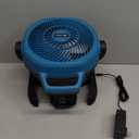HEINPRO Battery Operated Fan Compatible with Makita 18V Battery (No Batteries) with AC Adapter Up to 650 CFM Variable Speed Battery Powered Cordless Fan, Low Noise 30dB Portable & Camping Jobsite Fans