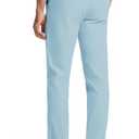 M MAELREG Mens Golf Pants 8 Pockets Water-Resistant -30"/32"/34" Lightweight Stretch Business Casual Work Mens Dress Pants