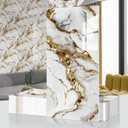 Marble Peel and Stick Backsplash 23.6 x11.8 in, 20PCS