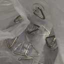 DIDUDIDU Wall Plate Hangers for Display - Invisible Adhesive Picture Hangers for Wall - Ideal for Hanging Decorative Plates | Photo Frames | Paintings - 2.3 Inch