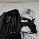 Projector Screen with Stand, Wootfairy 100 inch Foldable and Portable Projection Screen 16:9 4K HD Rear Front Wrinkle-Free Movie Screen with Carry Bag for Indoor Outdoor Home Theater Backyard Cinema