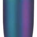 Zukro 40 OZ Tumbler With Flip Straw, Triple-Wall Easy-carry Insulated Water Bottles With Top Handle Fit in Cupholder, Leakproof Stainless Steel Water Jug For Gym, Outdoors, Cold Drinks, Aurora