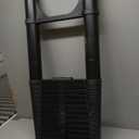 JADDUO 12.5FT Telescoping Ladder Aluminum Lightweight Extension Ladder with 2 Triangle Stabilizers Compact Collapsible Ladder for Travel, Home & RV (3.8m ladder)