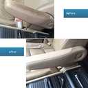 Black Leather Armrest Arm Rest Cover Upholstery for Honda CR-V 07 08 09 4-Door.
