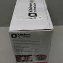 Kitchen in the box Stand Mixer,3.2Qt Small Electric Food Mixer,6 Speeds Portable Lightweight Kitchen Mixer for Daily Use with Egg Whisk,Dough Hook,Flat Beater (Black)