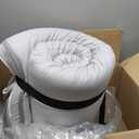 4Inch Cot Mattress Topper,Twin Gel Infused Memory Foam,Machine Washable Pillow Top Cover,Roll Up Floors Mat,Portable Folding Sleep Pad(75 X 38)