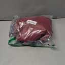 IECOii Dog Coat for Large Dogs, Reflective & Adjustable Turtleneck Jacket with Buckle, Thermal Fleece Lined Dog Snowsuit for Cold Weather - Soft Dogs Winter Coat Windproof Warm Vest, Burgundy, L (Large(Chest:20.9-24.4 in)), Burgundy