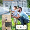 Diivoo Brass WiFi Water Timer, Smart Hose Sprinkler Timer Compatible with Alexa/Google Assistant, 6 Irrigation Plans, Rain Delay & Mist Mode for Garden Lawns (2.4GHz Only)