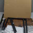 MARTY Printer Stand with Storage for Desk, Desktop Printer Stand Shelf Organzier for Home/Office Heavy Duty Printer Riser Under Desk Small Printer Table for Fax Machine Copier Scanner(Rustic Brown)