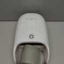 Hand Massager with Kneading Rollers,6 Modes and 2 Heating Options for Hot and Cold Therapy Hand and Wrist Massager for Arthritis Carpal Tunnel Relief,Cordless Hand Massager with Heat and Compression (White)