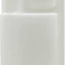 16oz HDPE Portable Plastic Flask | 1 oz Shot Glass Chamber Dispenser for Bars and Mixologists | Portable Beverage Dispenser | Child Safety Caps | Recyclable HDPE Plastic