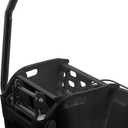 Carlisle FoodService Products Omnifit Mop Bucket with Side Press Wringer for Floor Cleaning, Kitchens, Restaurants, Office, And Janitorial Use, Polypropylene (Pp), 35 Quarts, Black