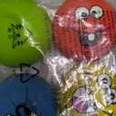 Squeaky Dog Toys for Small Dogs 2.2", Flat Squeaky Dog Balls Small Dog Toy Ball, Latex Dog Squeaky Toys Ball Indoor, Outdoor