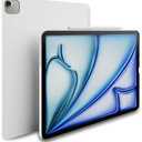 MAGEASY CoverBuddy Lite for M3/M2 iPad Air 13" (2024-2025) - iPad Air Case Compatible with Magic Keyboard - White (1.2)