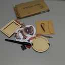 2 DIY Dog Christmas Photo Frame Ornaments Gift Set, Gifts for Cat Lovers, Dog Mom, Pet First Christmas Ornaments for Tree Hanging, Car Hanging Ornament for Dogs, Cat Holiday Decoration Gifts (4'')