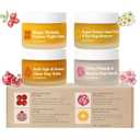 SKROSS Froya Mature Skin Care System, 4-in-1 Anti-Aging Face Balm with Pomegranate & Rosehip - Intense Anti-Wrinkle & Moisturizing Treatment for Smooth, Radiant Skin