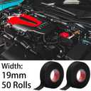 Outus Wire Harness Cloth Electrical Tesa Tape Wire Loom Harness Automotive Heat Proof Cloth Tape for Automotive Electrical Wrap Protection Insulation Cable Fixed(50 Roll,3/4 Inch x 49.2 FT)