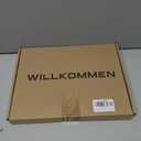 WILLKOMMEN Wood Cheese Slicer, Cheese Cutter Board with Blade, 10.8'' x 8.3'' Cheese Slicers for Block Cheese, Butter, Sausage and Ham