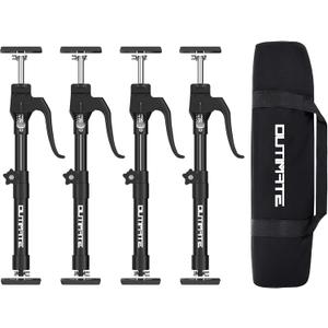 Third Hand Support Pole Heavy Duty, Cabinet Jacks for Installing Cabinets with 200 LBS Capacity and Expand from 15-4/5 to 23-3/5 in, 4-PC Black Third Hand Support Pole Heavy Duty, Cabinet Jacks for Installing Cabinets with 200 LBS Capacity and Expand from 15-4/5 to 23-3/5 in, 4-PC Black