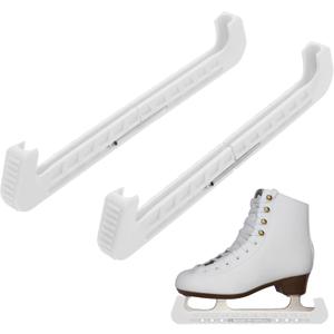 2 Pcs Ice Skate Guards Adjustable Figure Skating Guards Universal Hockey Shoe Blade Covers Anti-Slip Blade Walking Protector Ice Skating Accessories