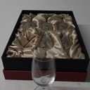GLASSIQUE CADEAU Port and Dessert Wine, Sherry, Cordial, Aperitif Tasting Glasses | Set of 6 Small Crystal 7 oz Sippers | Mini Short Stem Nosing Taster Copitas