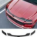 Hood Deflector Compatible with 2019-2026 Dodge Ram 1500 Hood Protector (No Rebel RHO TRX) ABS Shield Replacement for 2019-2026 Dodge Ram 1500 Accessories (Glossy Black)