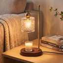 Glass Candle Warmer with Timer and Dimming Function, Perfect as a Birthday Present for Womena Unique Candle Warmer Gift for Mum a Housewarming Present or as a Decorative Item for a new Home