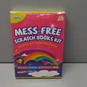 JMMICO 6 Packs Rainbow Scratch Notebook, Goodie Bags Stuffers for Kid, Scratch Art for Kids with Reusable Cleaner Tool, Arts and Crafts for Kids 4-8-12, Gifts for 4 5 6 7 8 9 Year Old Girl Boy