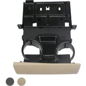 APPERFiT in Dash Cup Holder Replacement for 2005-2007 Ford F250 F350 F450 F550 Super Duty Truck Tan Replaces 5C3Z-2504810-AAF