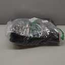 Dockers Men's Wool Melton Two Pocket Full Length Duffle Coat (Large, Black)