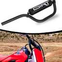 JFG RACING 7/8" 22mm Dirt Bike Handlebar Kit for MX650/500/350, Tuttio Soleil01, 49-144cc XR CRF KLX TRX TaoTao And Most Pit Bike Mini Bike ATV, BLACK