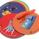 MOLLYBEE KIDS Toddler Scavenger Hunt Cards at Home, Toddler Activity, Ages 2, 3, Indoor Scavenger Hunt Game
