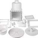 KTWT 284102 Standard Thru-Wall Skimmer w/Return Fitting for Hayward Skimmer Above Ground Pools (1 Set)