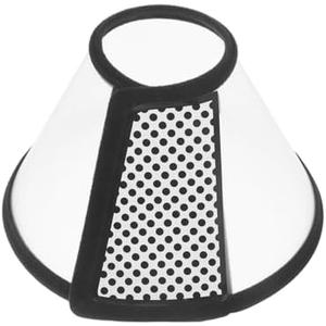 ETHZZLE Soft Abs Pet Collar for Dogs and Cats Wound Protection Cone to Stop Licking and Biting Comfortable Lightweight Neck Cone for Small Pets After Surgery Easy to Clean and Wear 3pack Small Medium Large