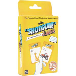 WHAT DO YOU MEME? Shotgun Junior - The Family Road Trip Game for Kids
