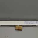 DEZ FURNISHINGS Cordless 1" Mini Blind with Flexible Slats, 29" W x 48" H, Pearl White
