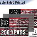 250 Anniversary USA Flag, Us 250 Flag Double Sided 3-Ply Patriotic Flag, We The People 1776-2026 Patriotic Yard Flags for 4th of July, 3x5 Ft